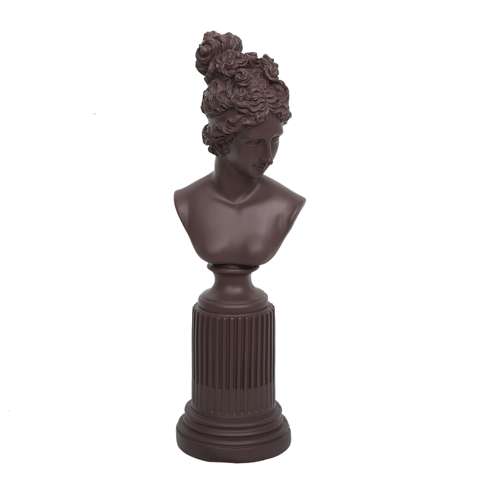 VICTORIA - Bust ornament - Brown