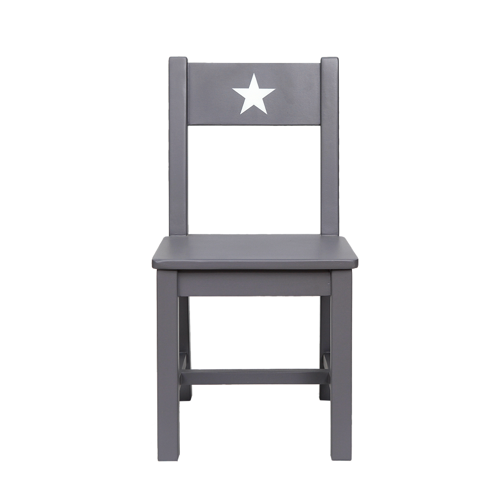 STAR - Kids Chair / Seat H30 - Pearl grey