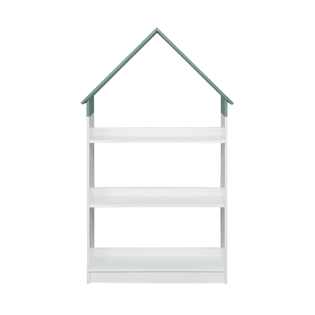 CABANE - Toddler Shelf L65 x H110 - White and Mint