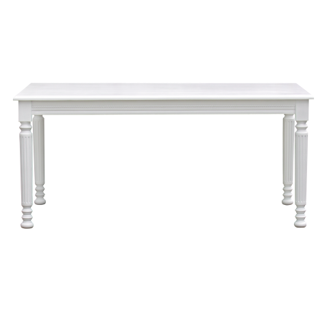ORLEANS - Dining table L160 x W90 - Brushed white
