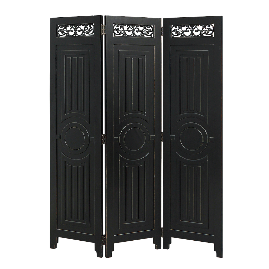 CAST - Room divider L138 x H185 - Brocante black