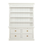 INDOCHINE - Display cabinet L155 x H220 - Brocante white