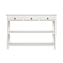 ALEX - Console table L132 - Brocante white
