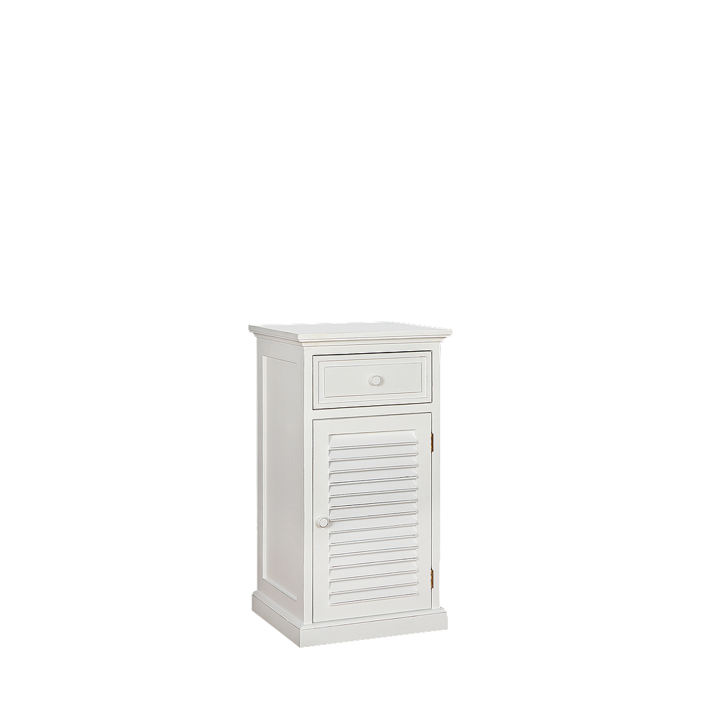 TRACY - Bathroom cabinet L45 x H86 - Brocante white