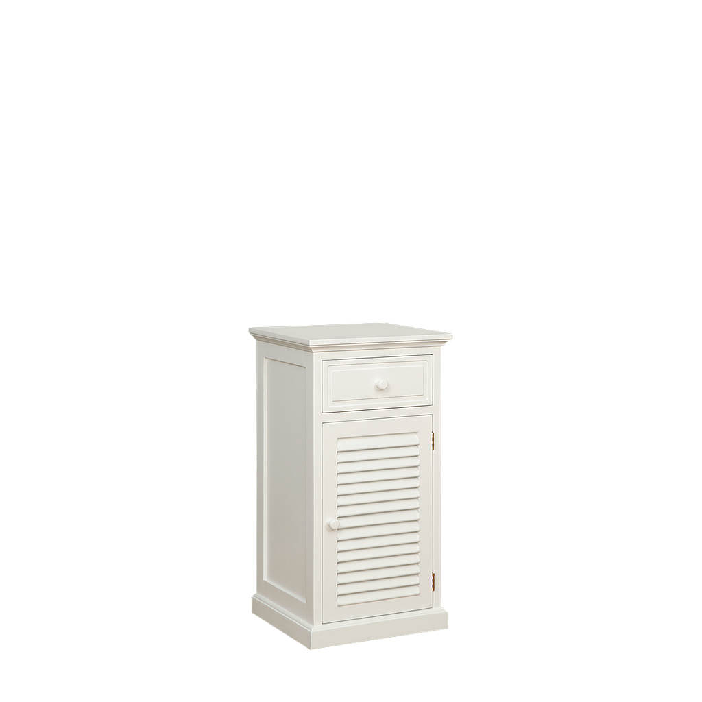 TRACY - Bathroom cabinet L45 x H86 - Brushed white