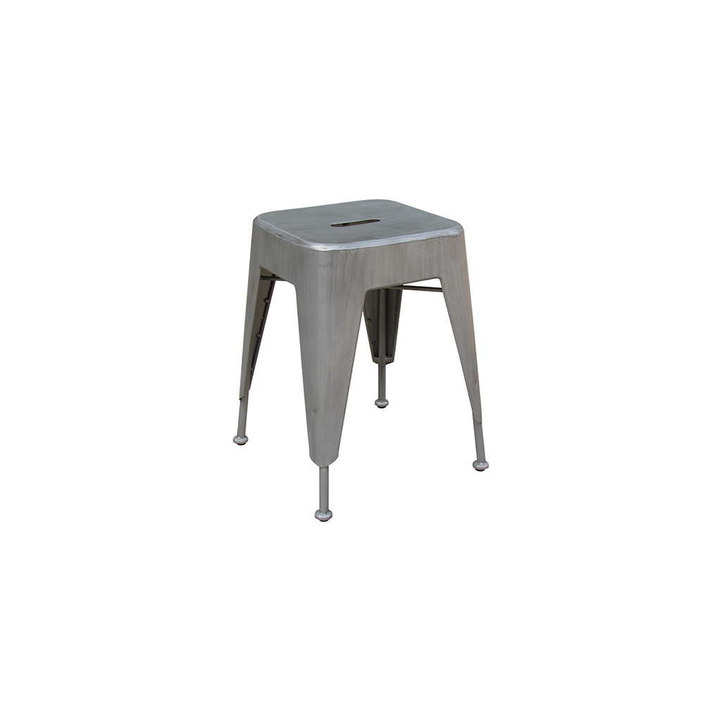 MEKA - Stool H45 - Vintage silver