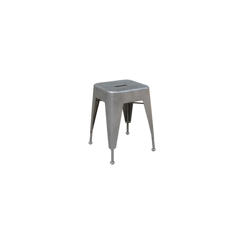 MEKA - Stool H45 - Vintage silver
