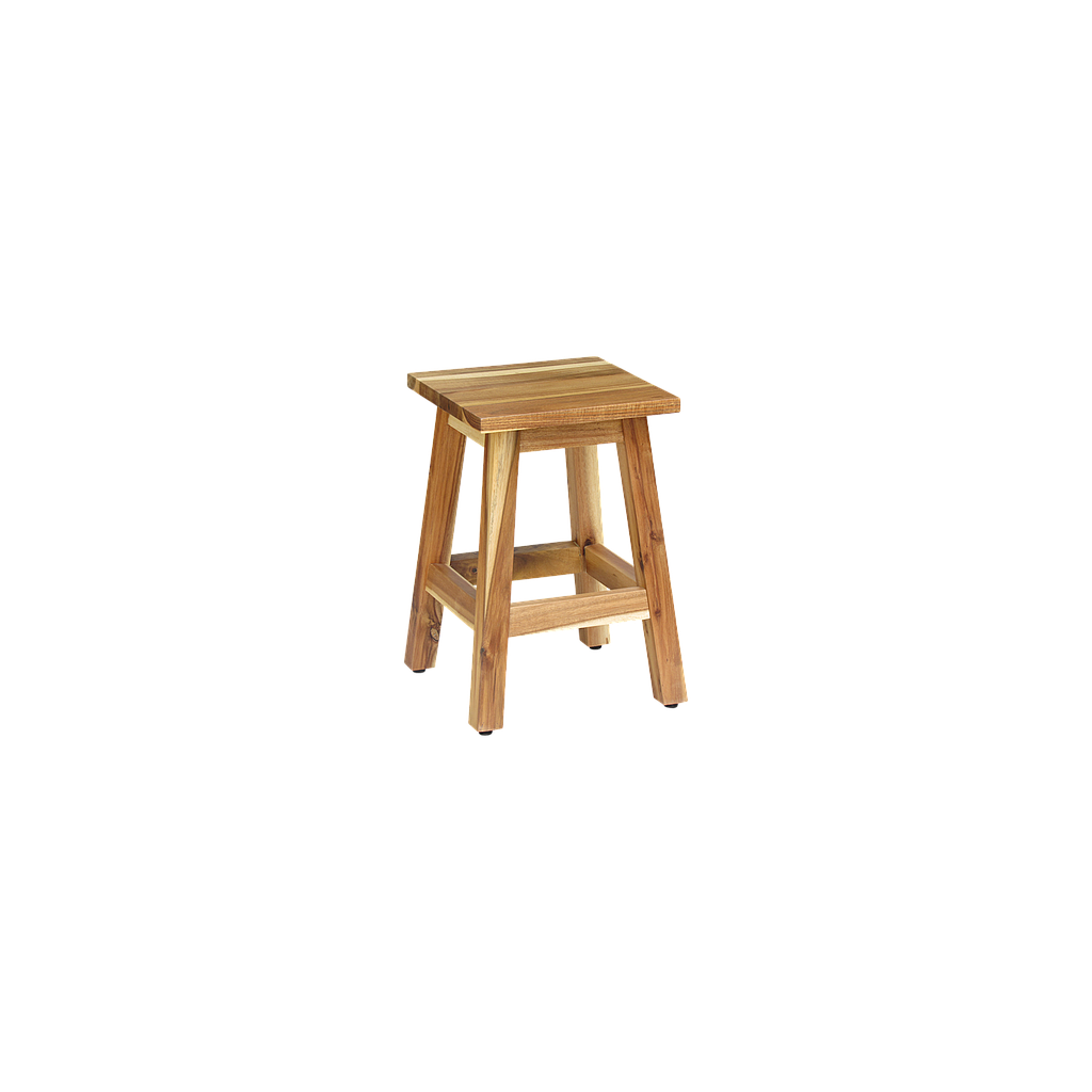 ATELIER - Stool H43 - Natural acacia