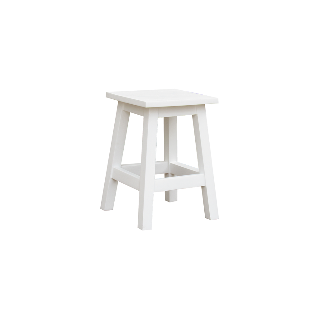 ATELIER - Stool H43 - Brushed white