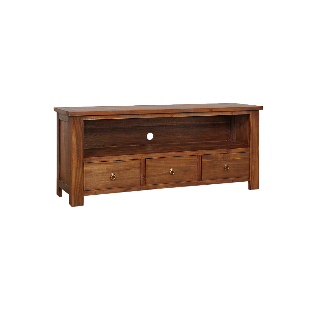 MALAGA - TV stand L140 - Washed antic