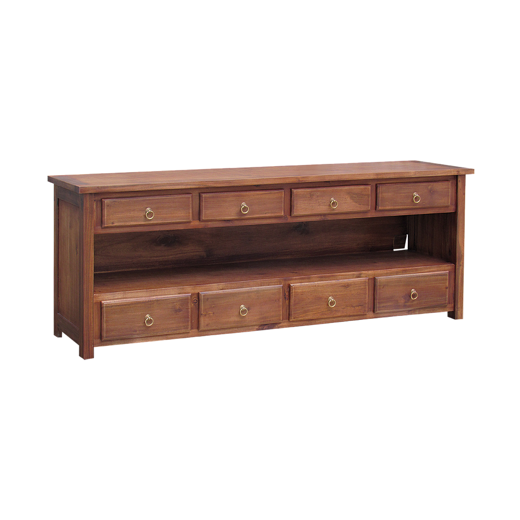 MALAGA - TV stand L170 - Washed antic
