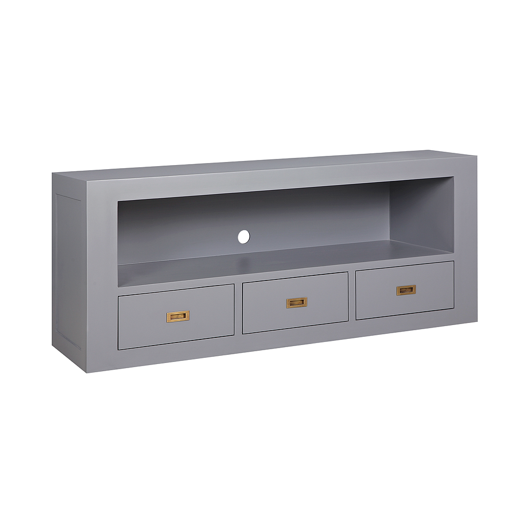 ATELIER - TV stand L160 - Pearl grey