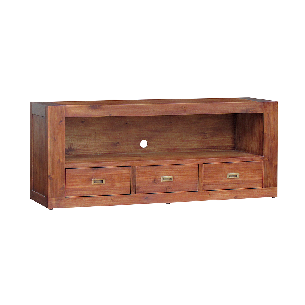 ATELIER - TV stand L160 - Washed antic