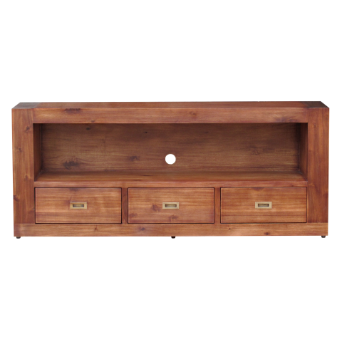 ATELIER - TV stand L160 - Washed antic