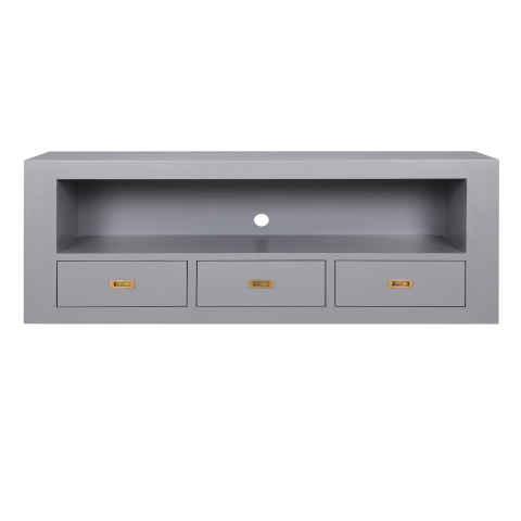ATELIER - TV stand L180 - Pearl grey