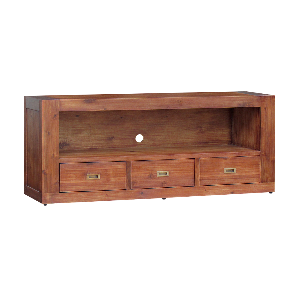 ATELIER - TV stand L180 - Washed antic