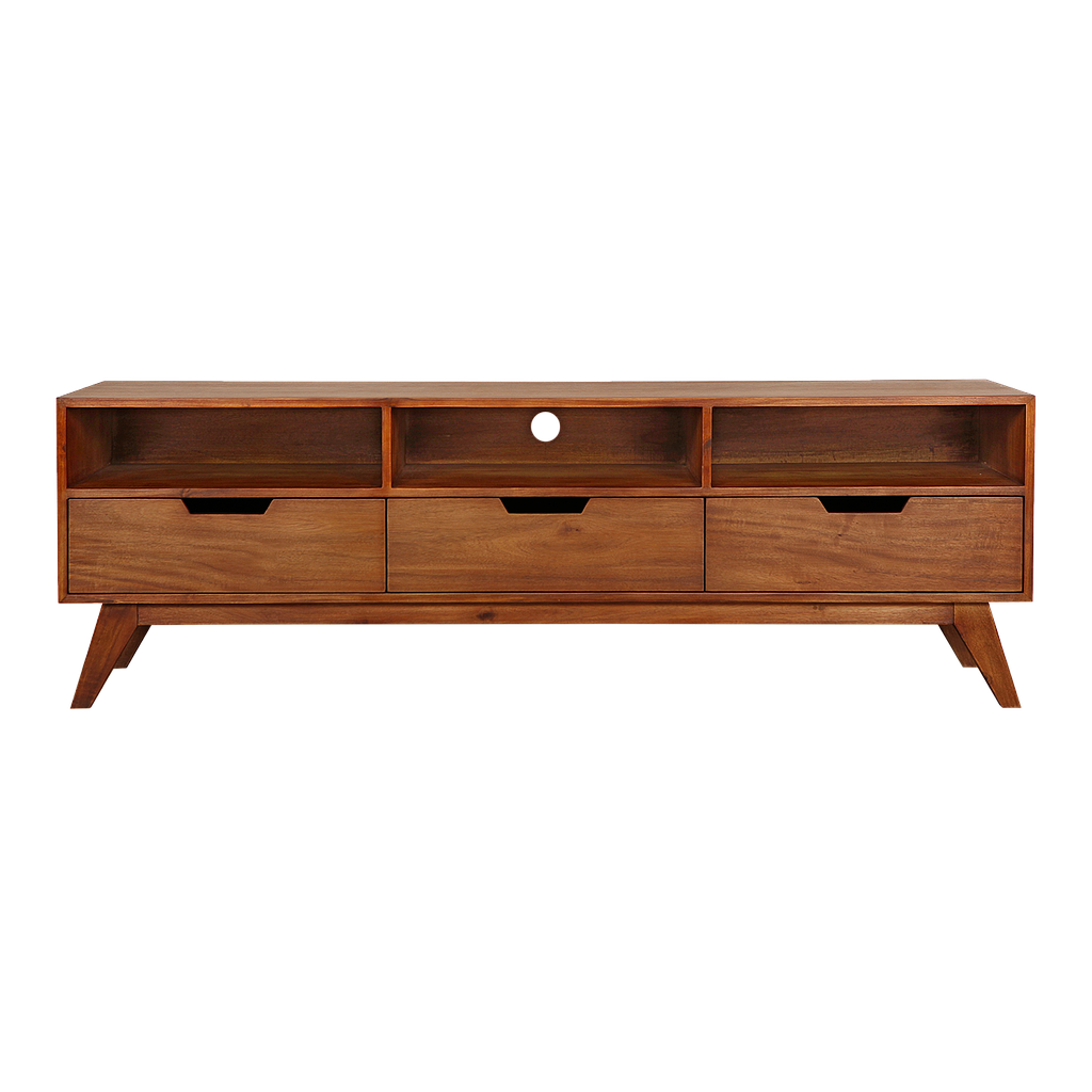 OSLO - TV stand L160 - Washed antic