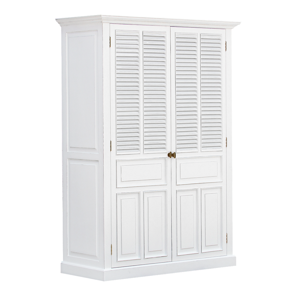 MERRYL - Wardrobe L140 x H200 - Brocante white