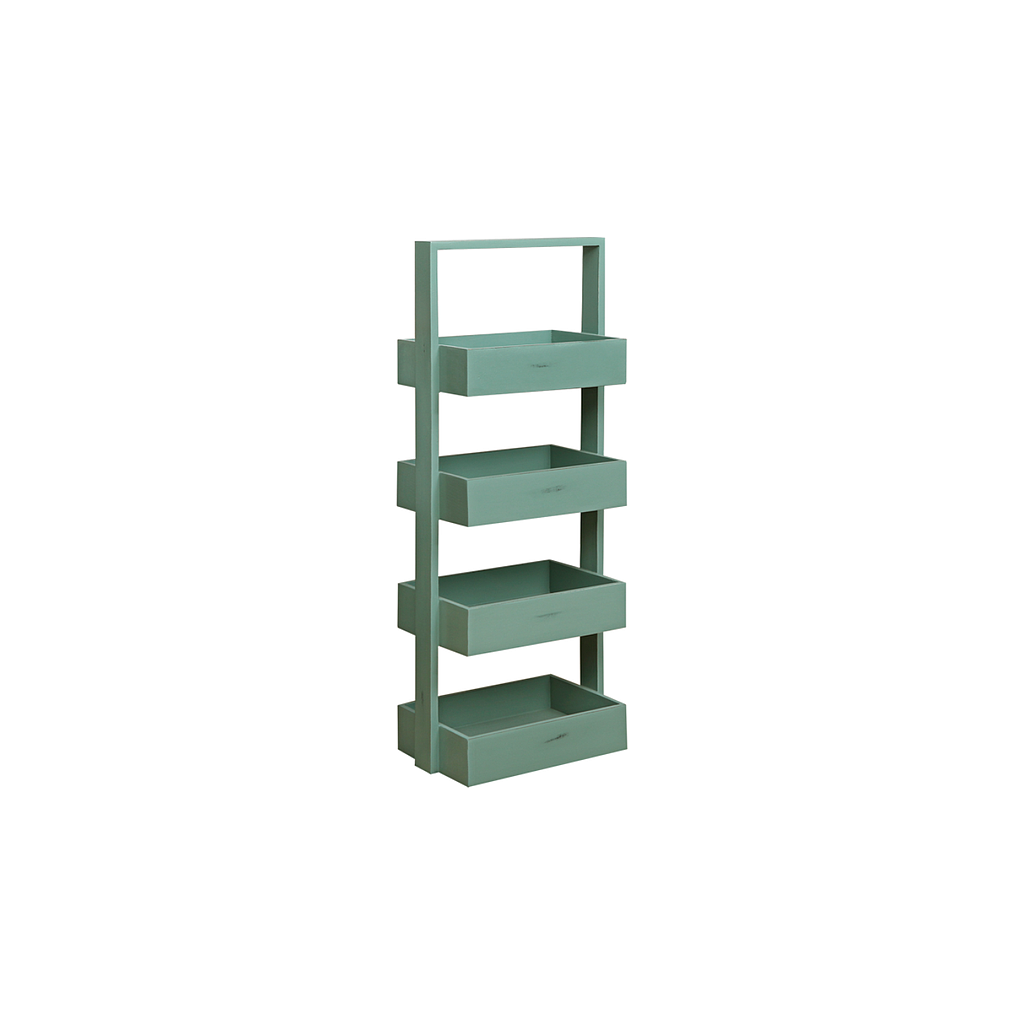 NANCY - Storage unit H90 - Patina mint