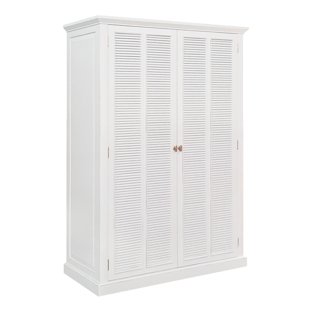 SHUTTER - Wardrobe L140 x H200 - Brocante white