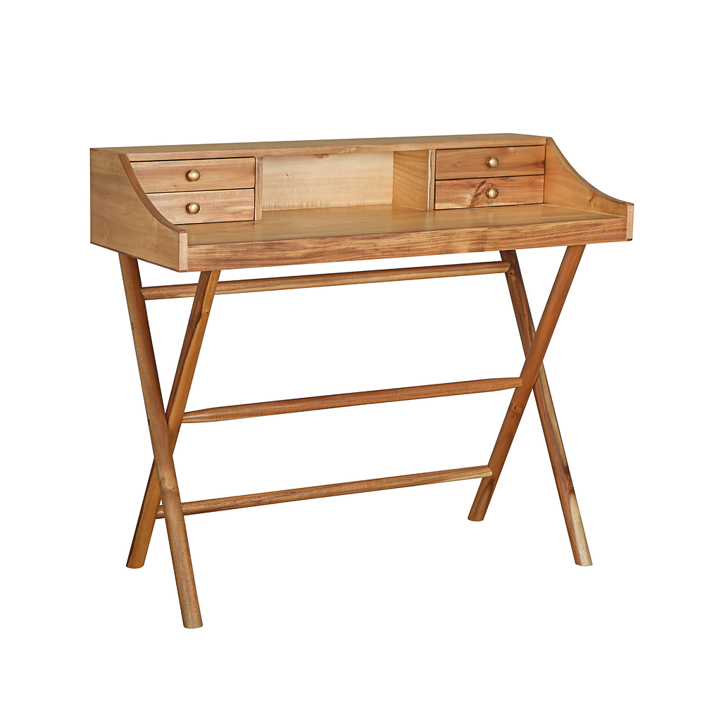 SAHARA - Desk L100xW50 - Natural acacia