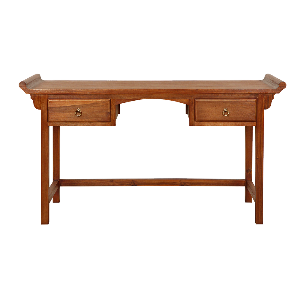 NANKIN - Desk L142 x W50 - Washed antic