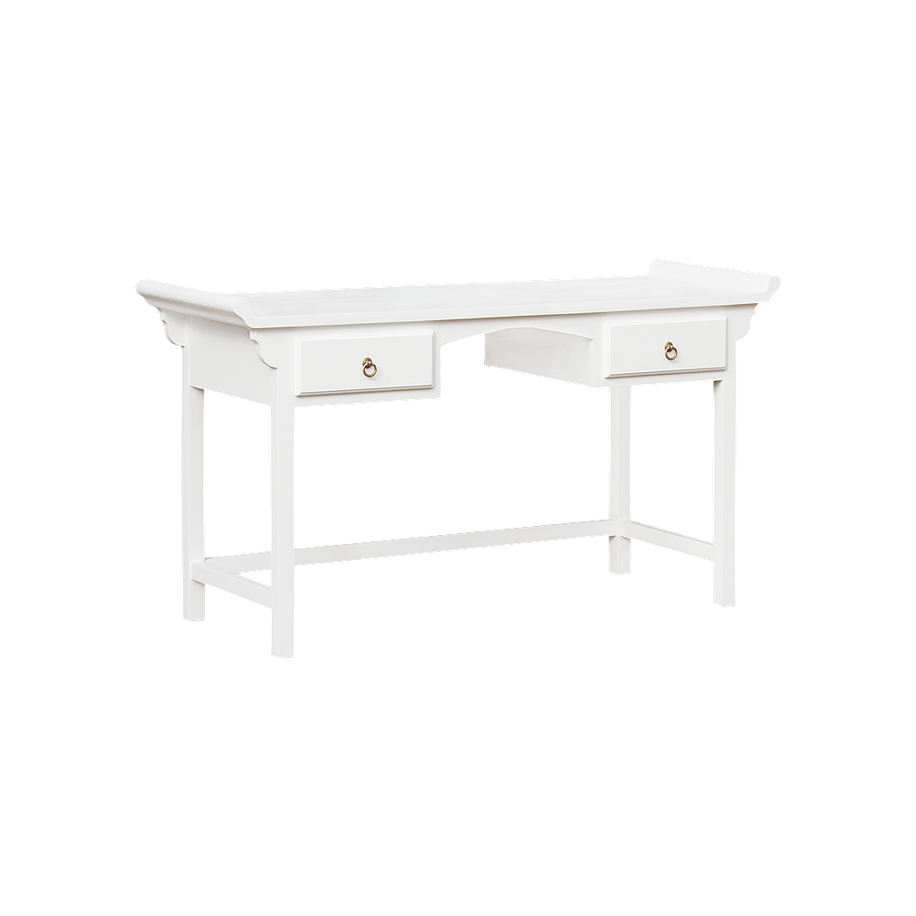 NANKIN - Desk L142 x W50 - Brushed white