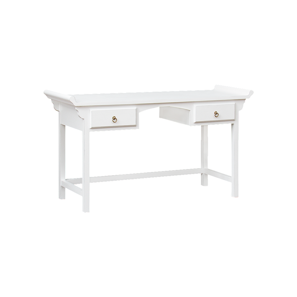 NANKIN - Desk L142 x W50 - Brocante white
