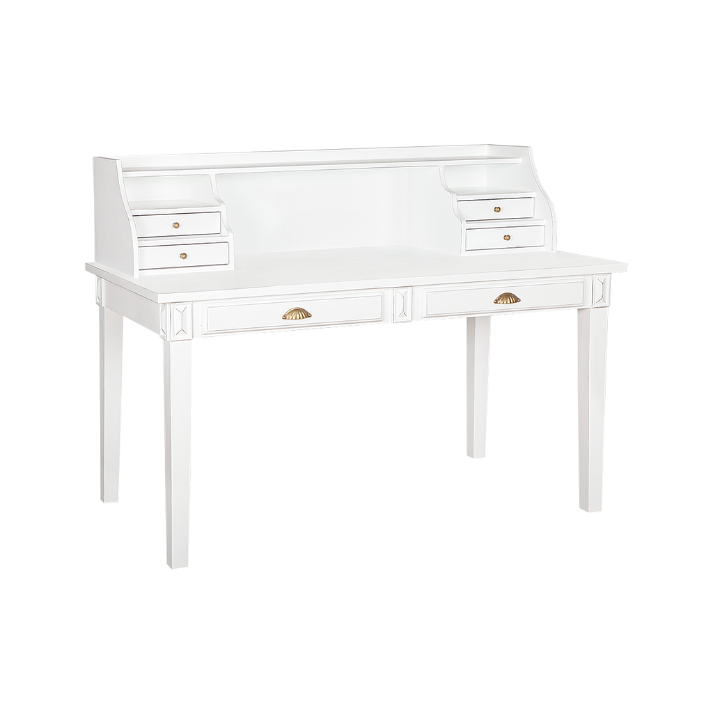 CAMILLE - Desk L140 x W70 - Brocante white