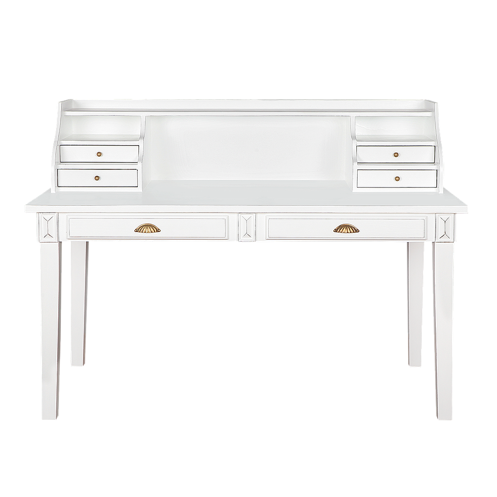 CAMILLE - Desk L140 x W70 - Brocante white