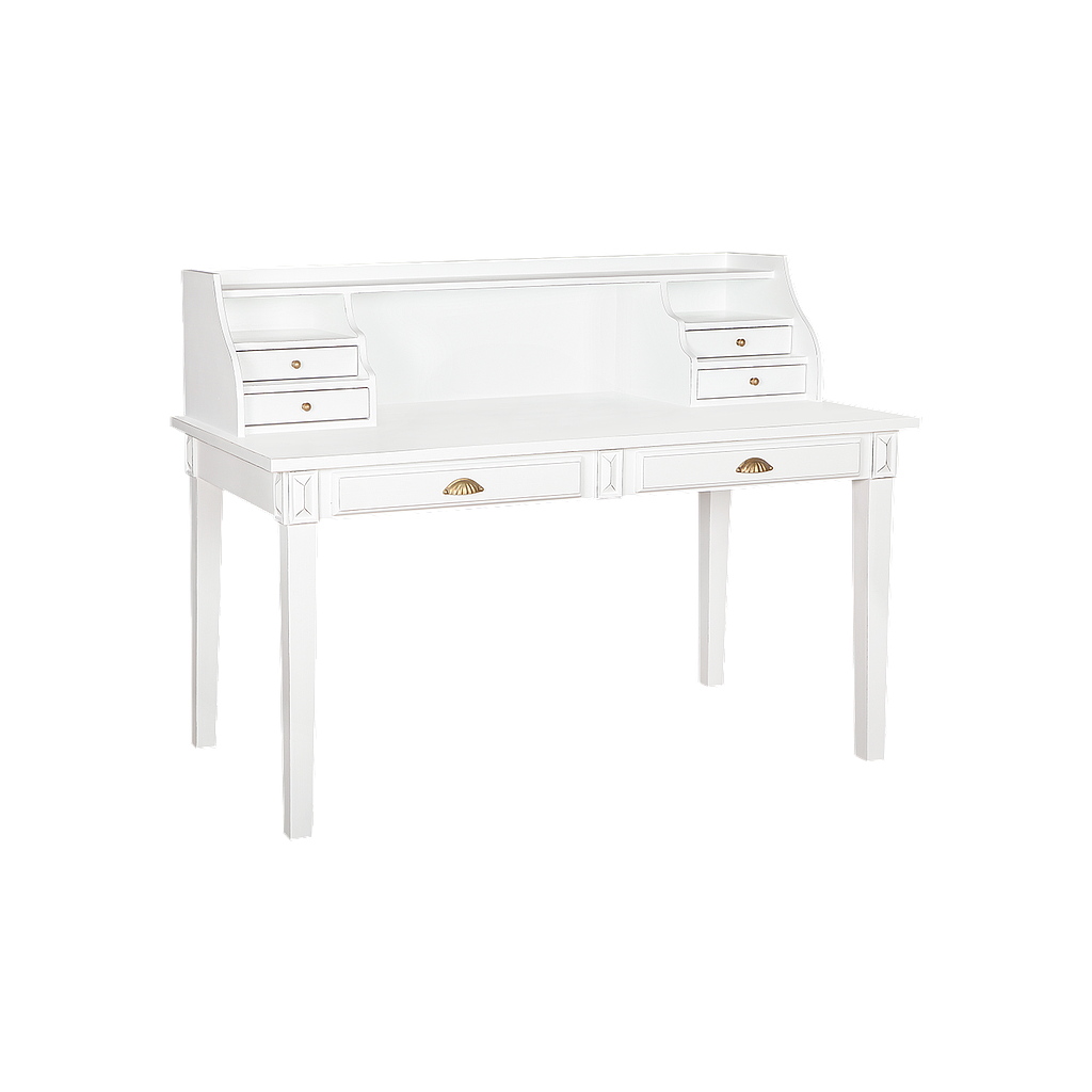 CAMILLE - Desk L140 x W70 - Brocante white