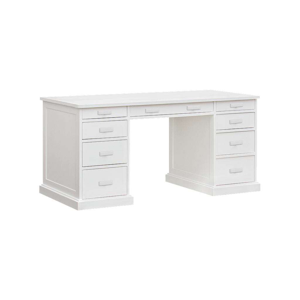 BURMA - Desk L150 x W70 - Brushed white