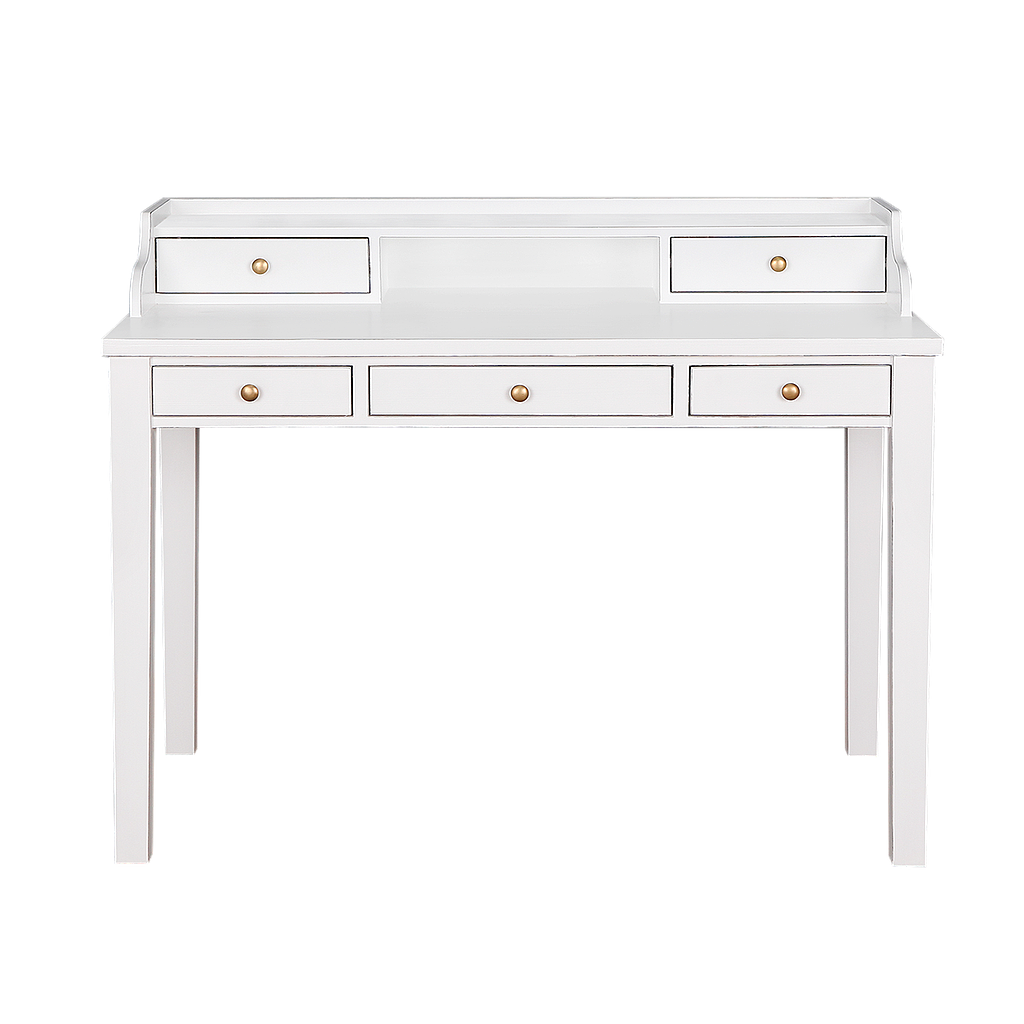 DIEGO - Desk L110 x W60 - Brocante white