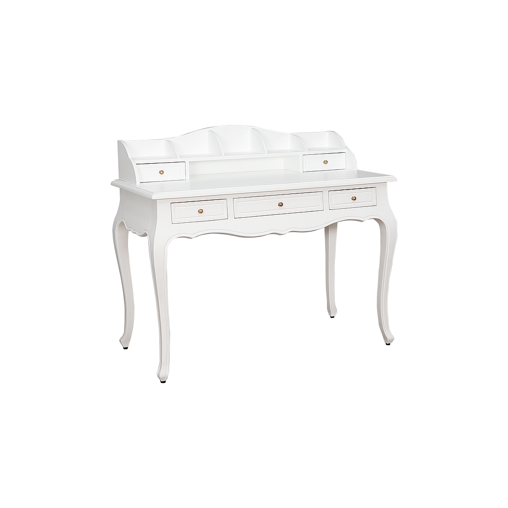 FLORIE - Writing Desk L110 x W55 - Brushed white