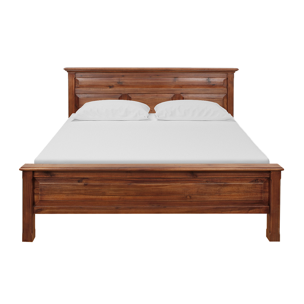 LENS - Queen size bed 160x200 - Washed antic