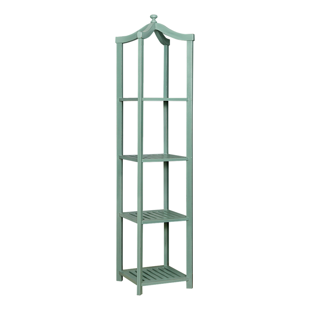 PAULA - Column shelf H195 - Patina mint
