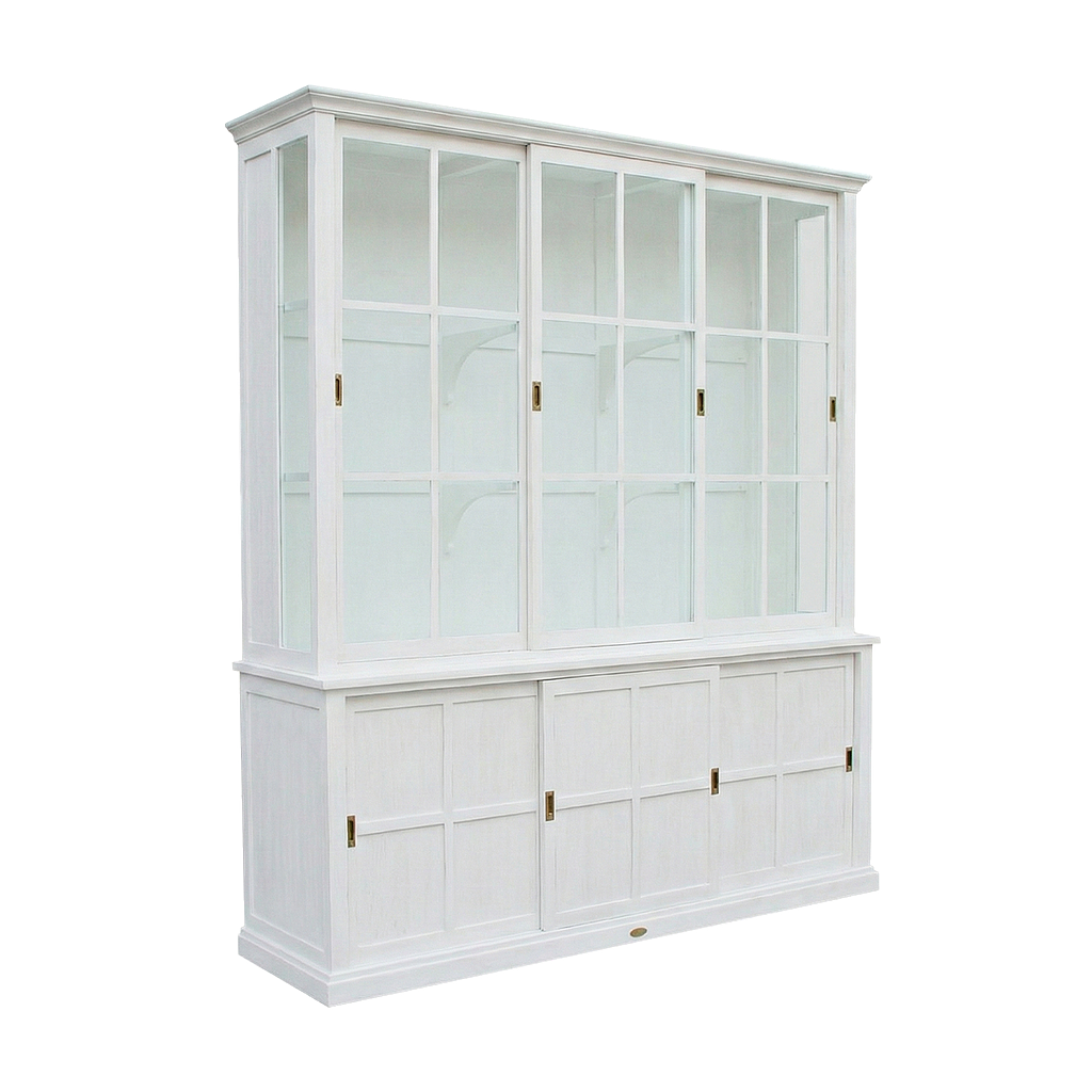 AIX - Display case L220 x H240 - Brushed white