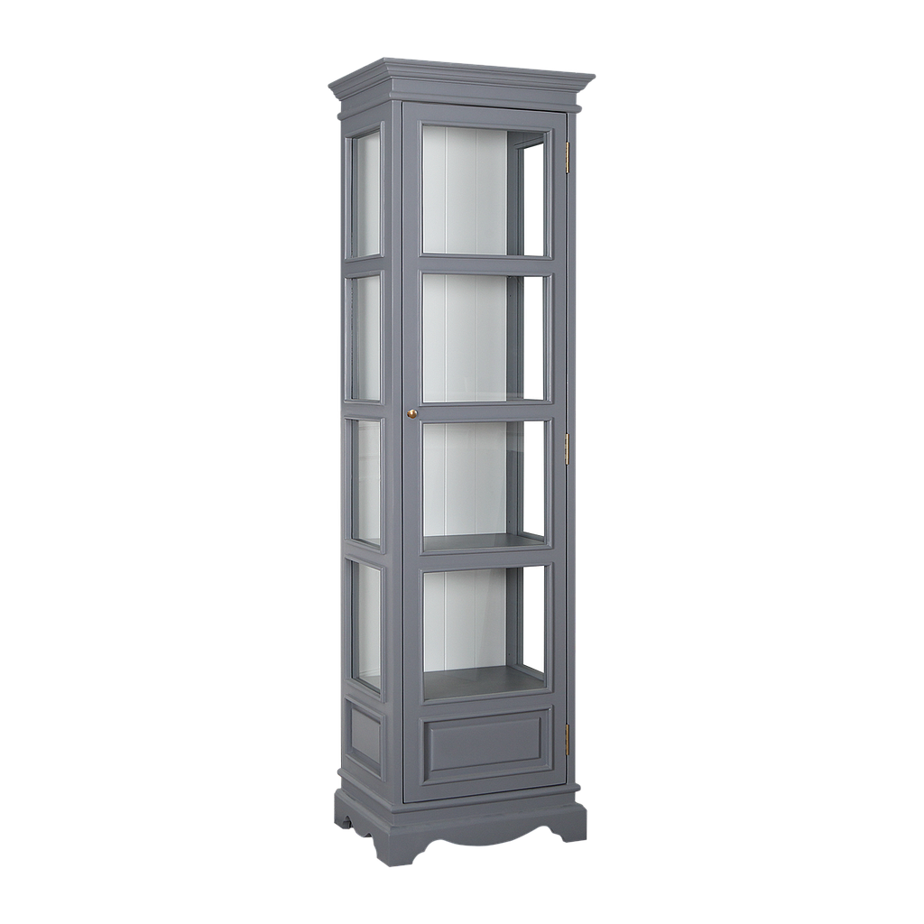LILY - Display case L55 x H190 - Pearl grey and White
