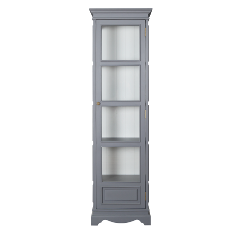 LILY - Display case L55 x H190 - Pearl grey and White