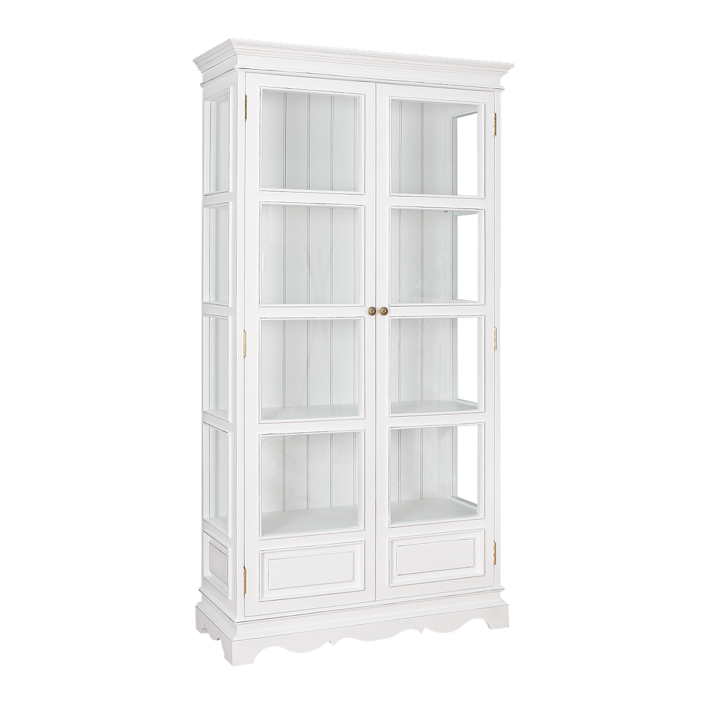 LILY - Display case L98 x H190 - Brocante white