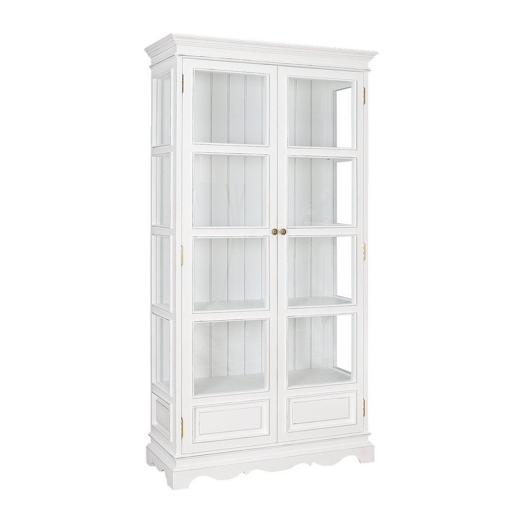 LILY - Display case L98 x H190 - Brocante white