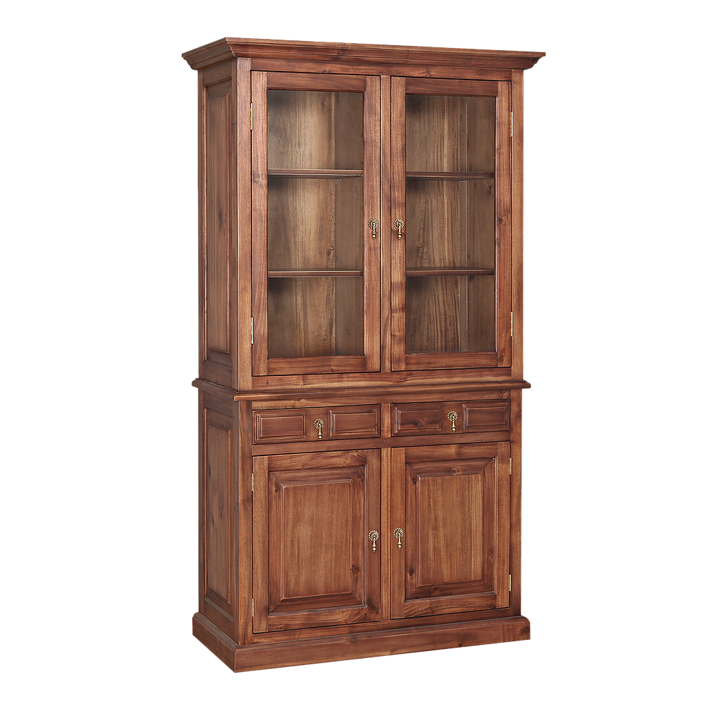 MEJE - Display cabinet L100 x H180 - Washed antic