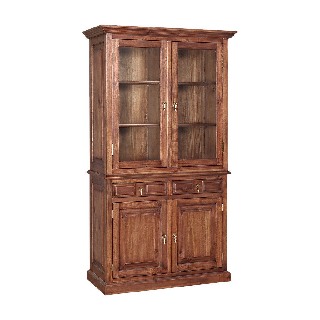 MEJE - Display cabinet L100 x H180 - Washed antic