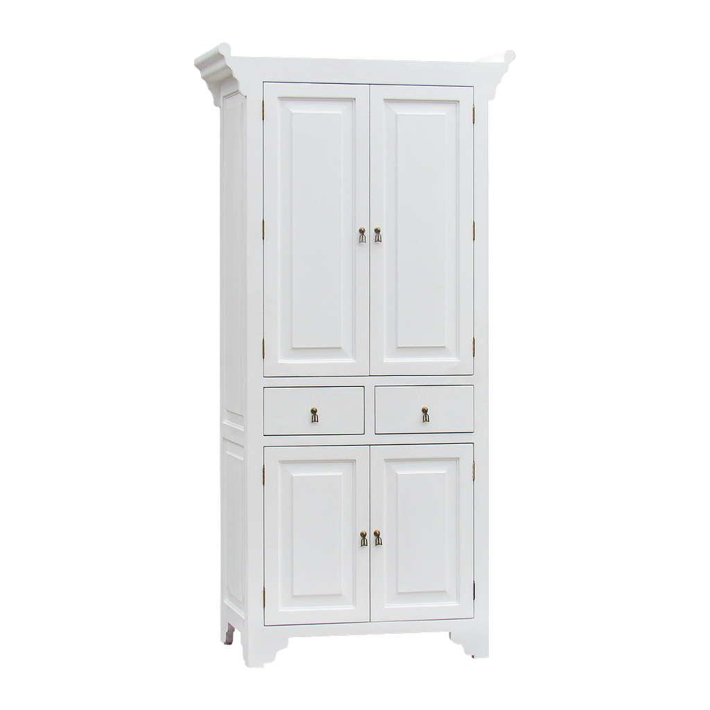 NANKIN - Cabinet L94 x H190 - Brocante white