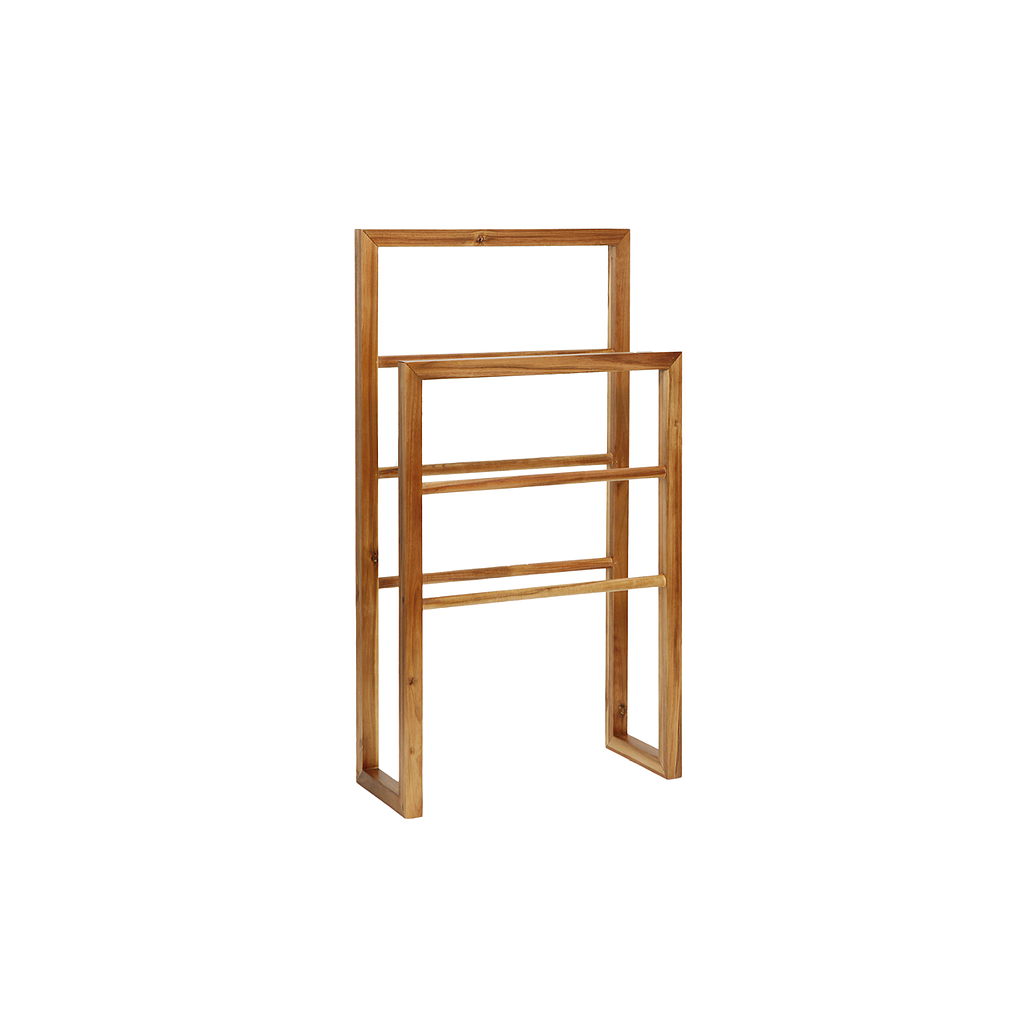 SOLAL - Towel rail L60 - Natural acacia