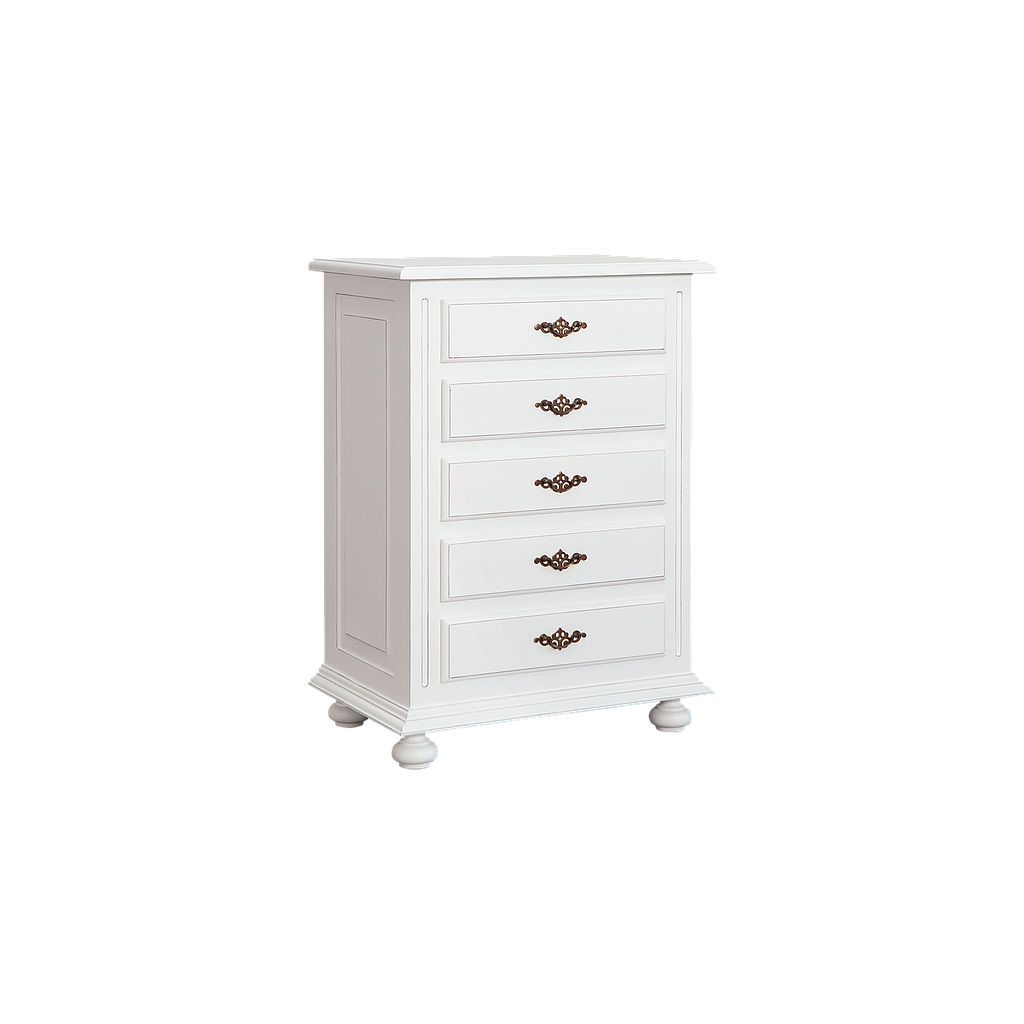 CAMILLE - Chest L70 x H98 - Brocante white