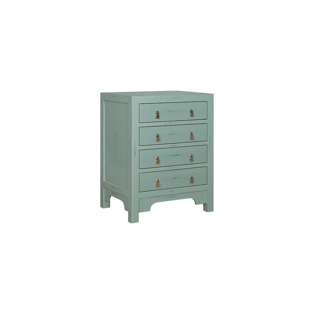 XIAN - Chest of drawers L60 x H80 - Patina mint