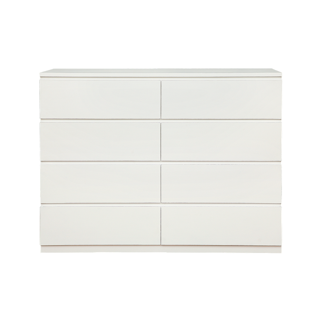 TIAGO - Chest of drawers L142 x H110 - Brocante white