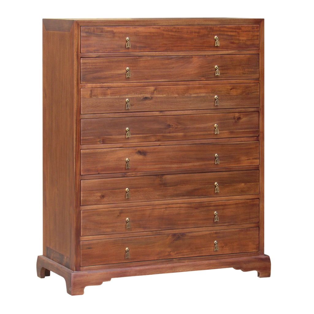 NANKIN - Chest of drawers L105 x H130 - Washed antic