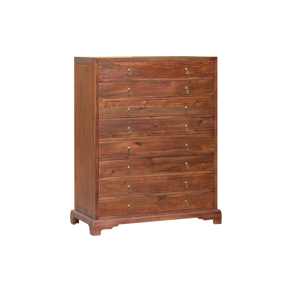 NANKIN - Chest of drawers L105 x H130 - Washed antic